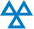 MOT Logo composed of 3 blue squares